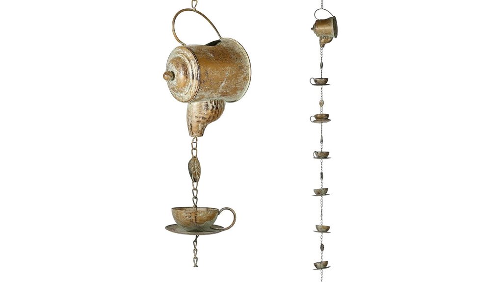 8 5ft patinated copper bell