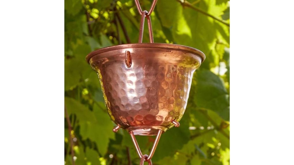 8ft 16 cup copper chains