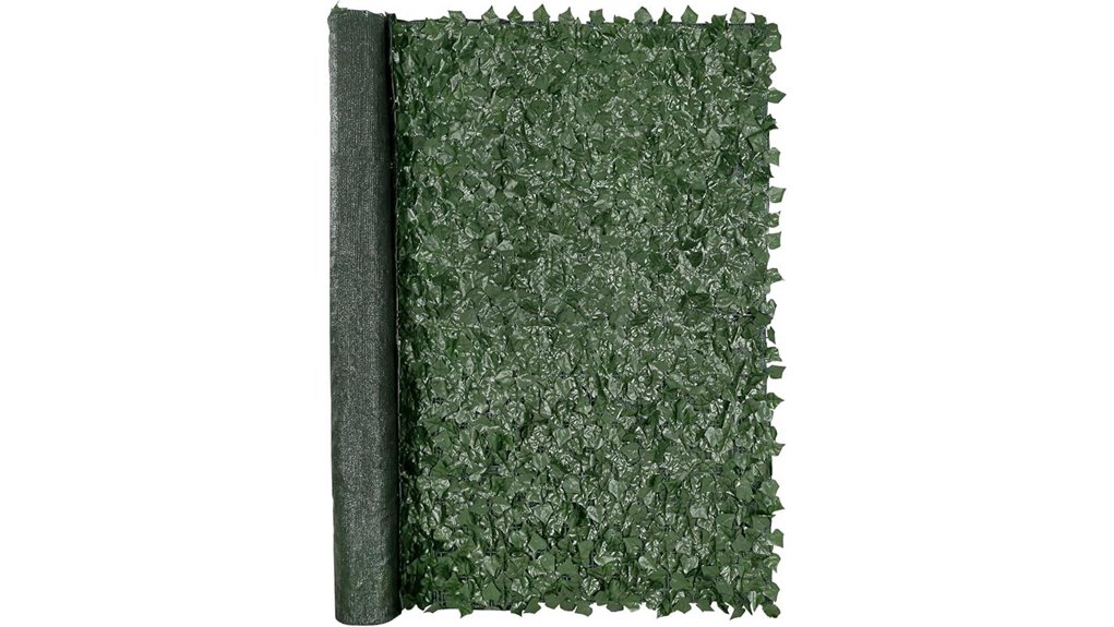 96x72 artificial ivy fence