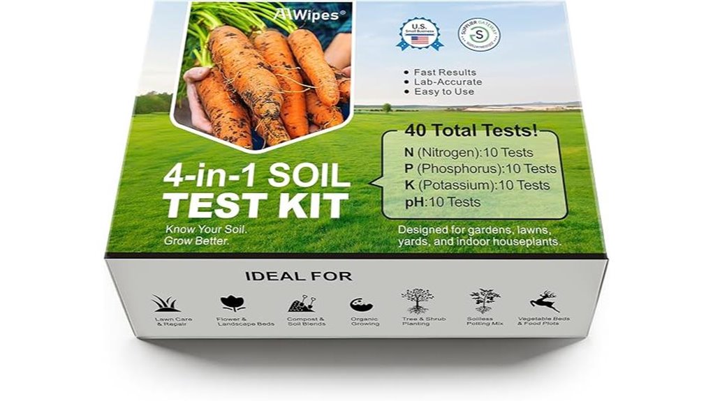 aawipes 40 test soil kit
