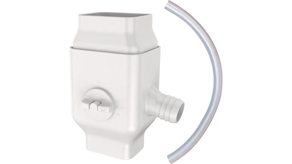 adjustable 2x3 downspout diverter