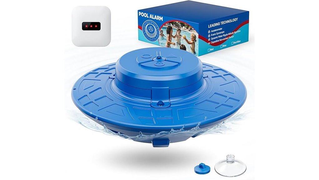 adjustable 85db blue alarm