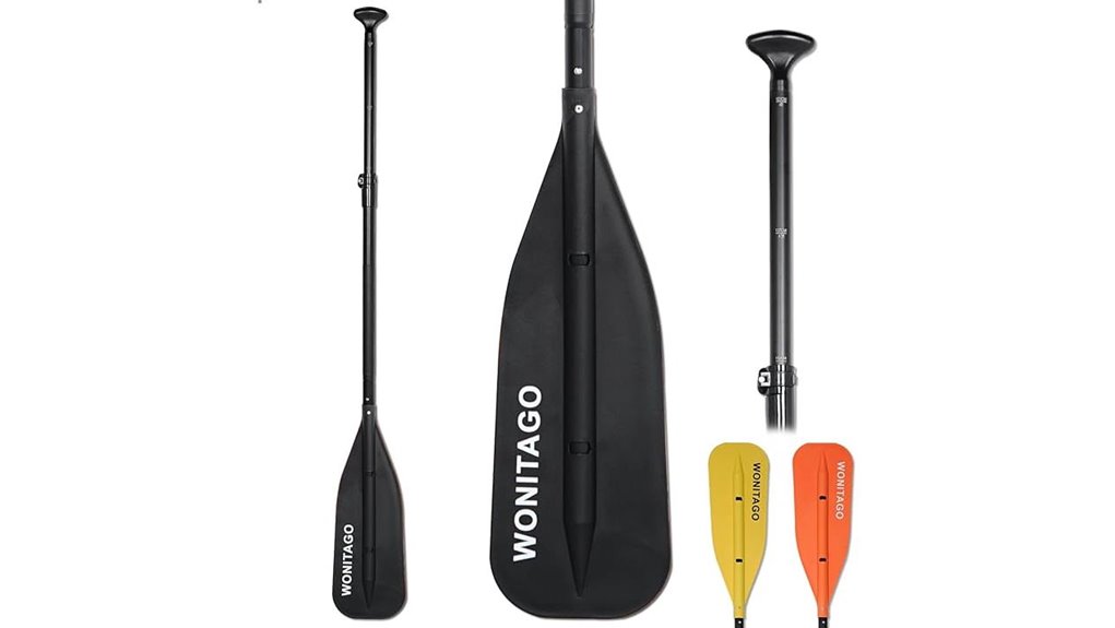 adjustable aluminum 4 5ft paddle