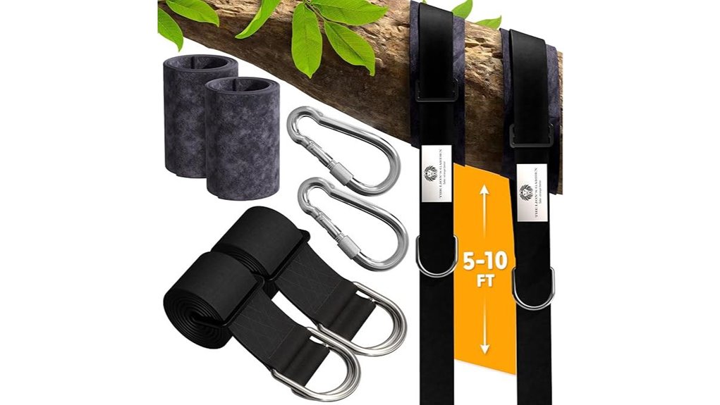 adjustable carabiner swing straps