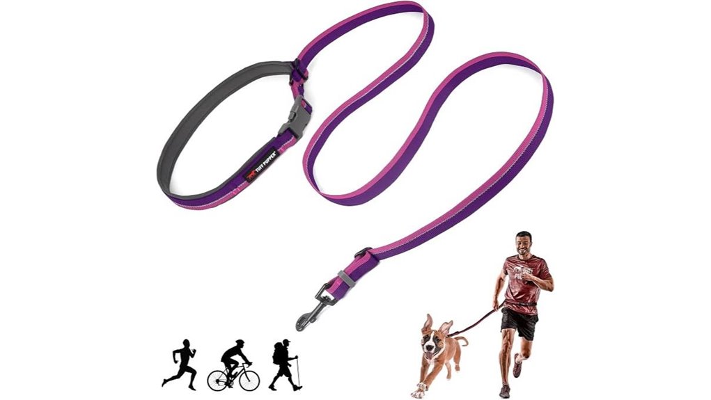 adjustable dog leash waistbelt