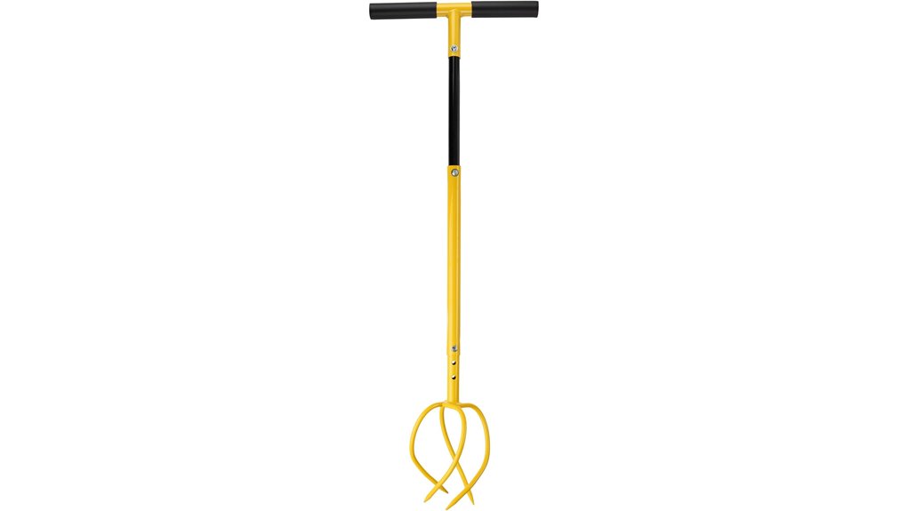 adjustable garden tiller aerator