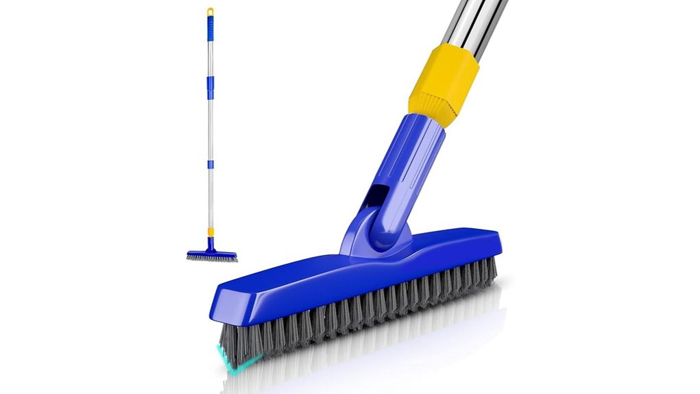 adjustable grout scrubber tool