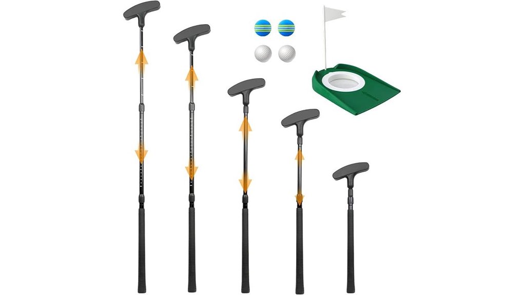 adjustable kids two way putter