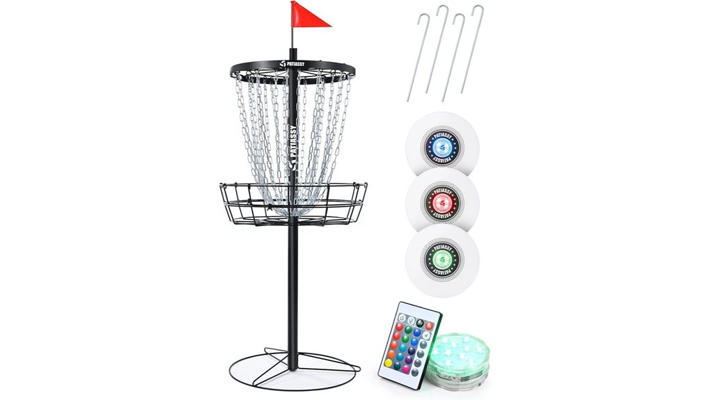 adjustable light up heavy basket