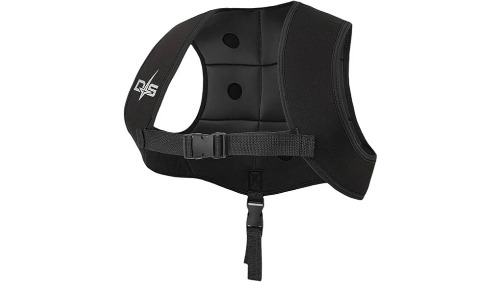 adjustable neoprene weight vest