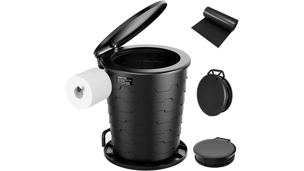 adjustable portable adult toilet