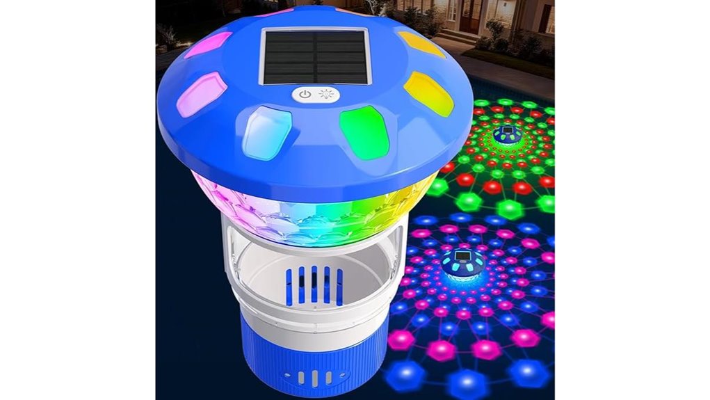 adjustable solar floater lights