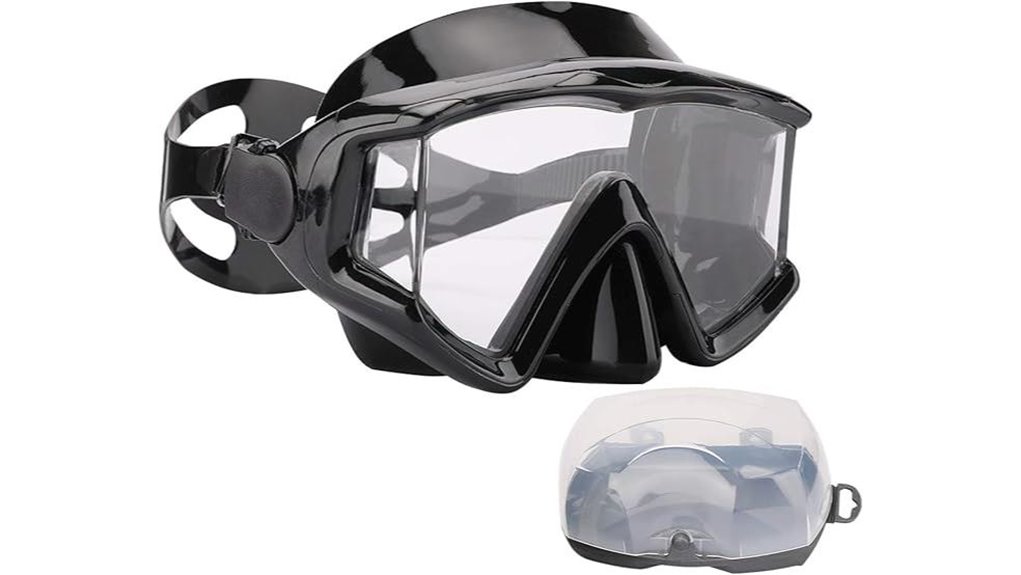 adult anti fog snorkel mask