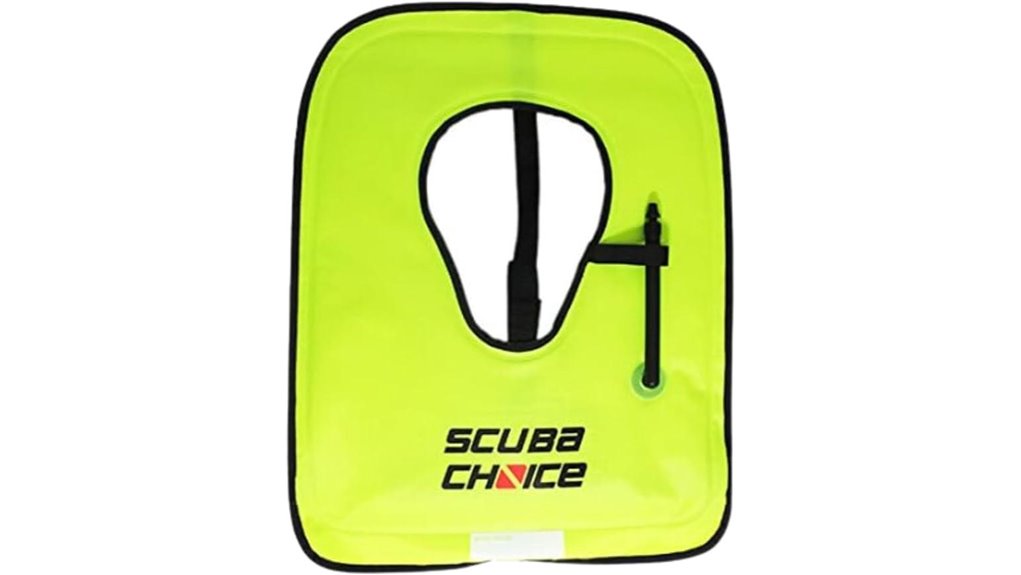 adult inflatable snorkeling vest
