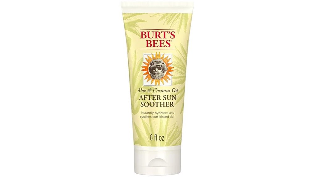 after sun aloe coconut