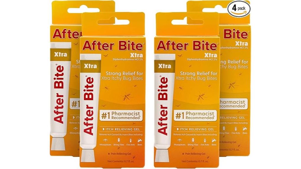 afterbite xtra 4 pack 0 7oz