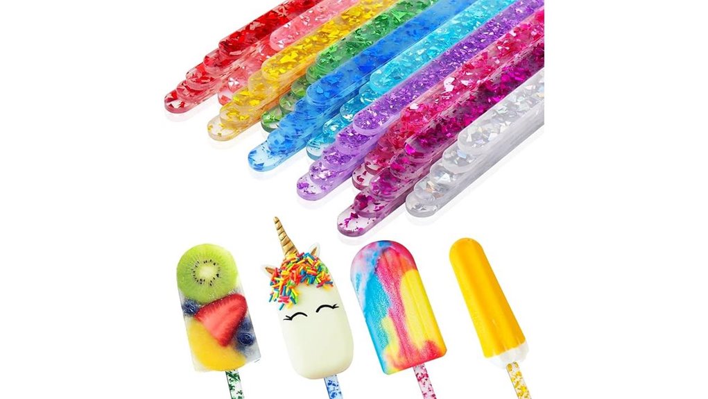 aiersa 50pcs acrylic popsicles