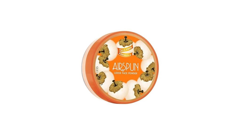 airspun talc free pore reducing powder