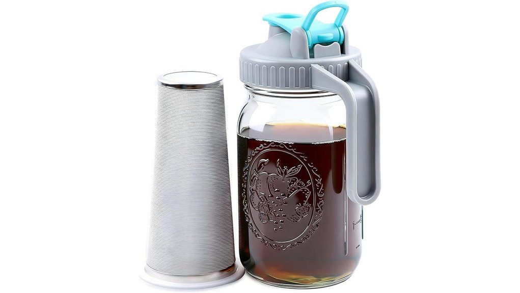airtight 32oz mason jar
