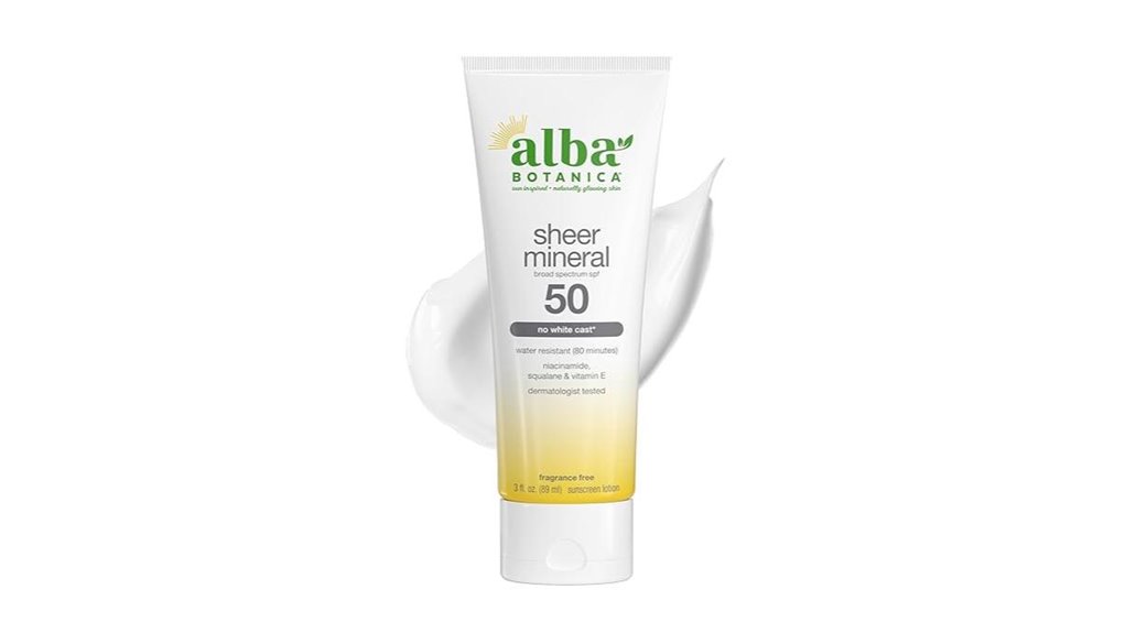 albamineral spf 50 3oz