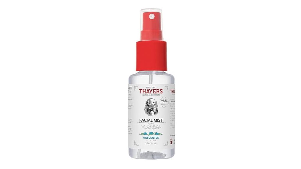 alcohol free witch hazel mist
