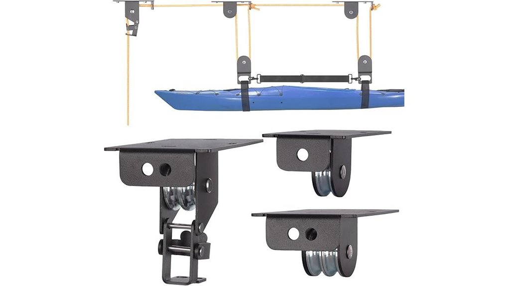 all metal 150lb kayak hoist
