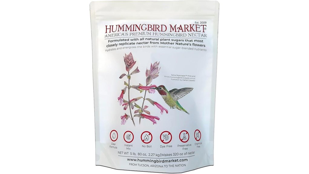 all natural hummingbird nectar powder