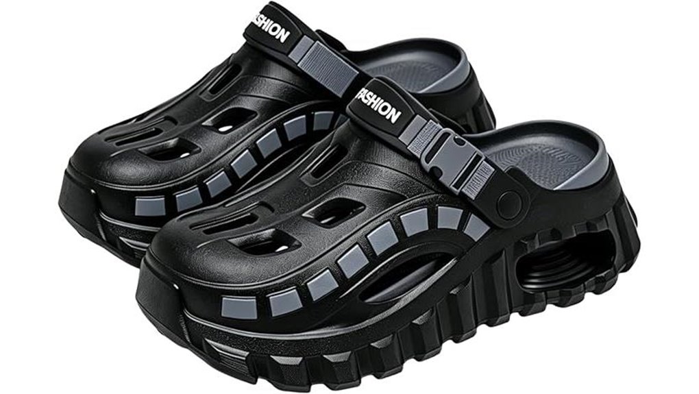 all weather breathable slip resistant clogs
