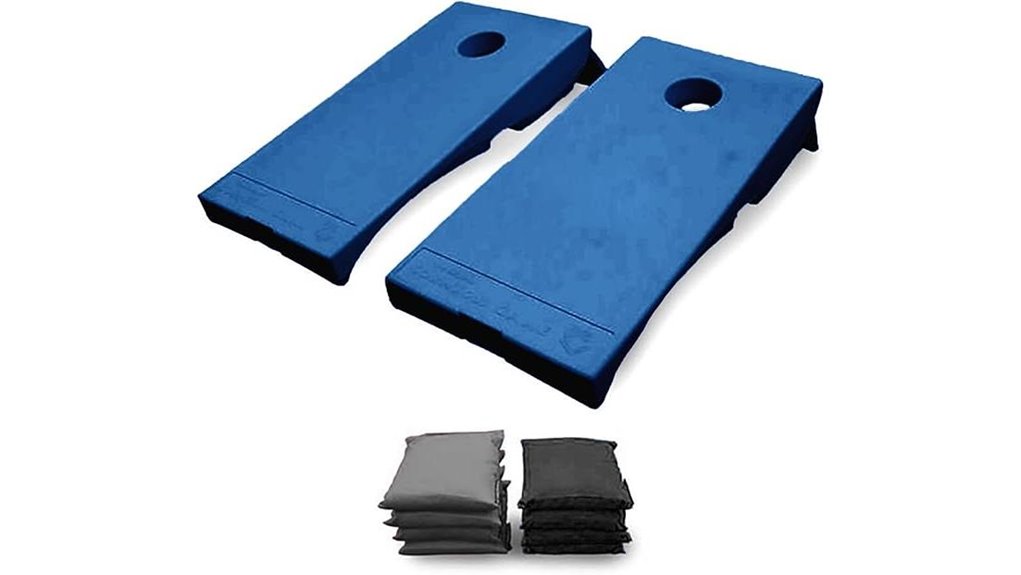 all weather cornhole 8 bag set