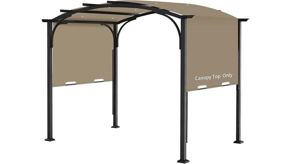 allen roth pergola canopy replacement