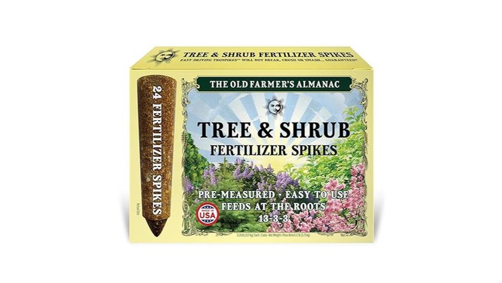 almanac tree fertilizer spikes
