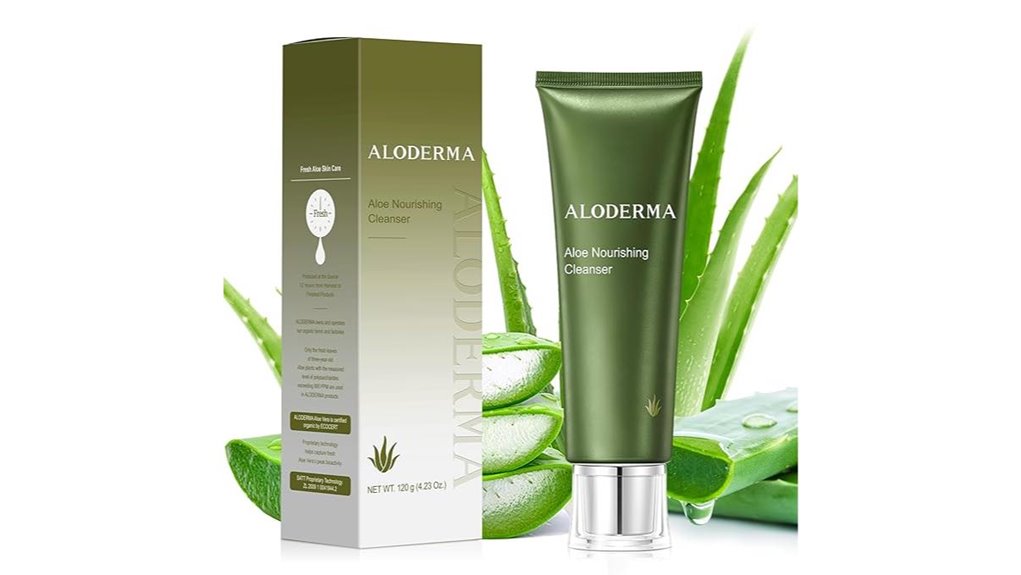 aloderma firming facial wash