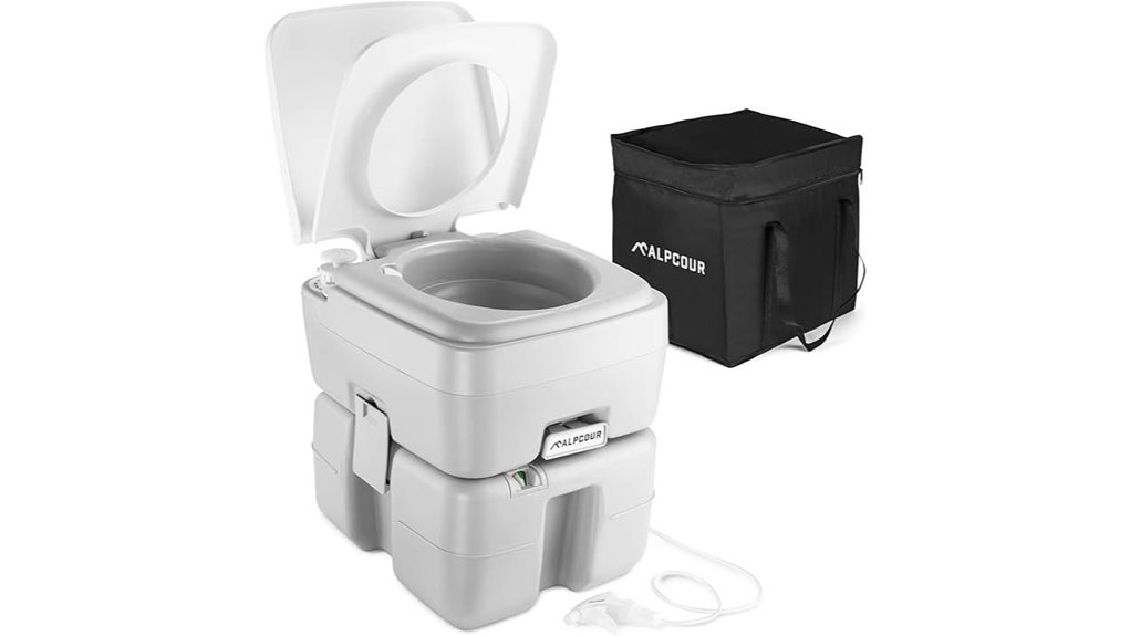 alpcour portable toilet pump