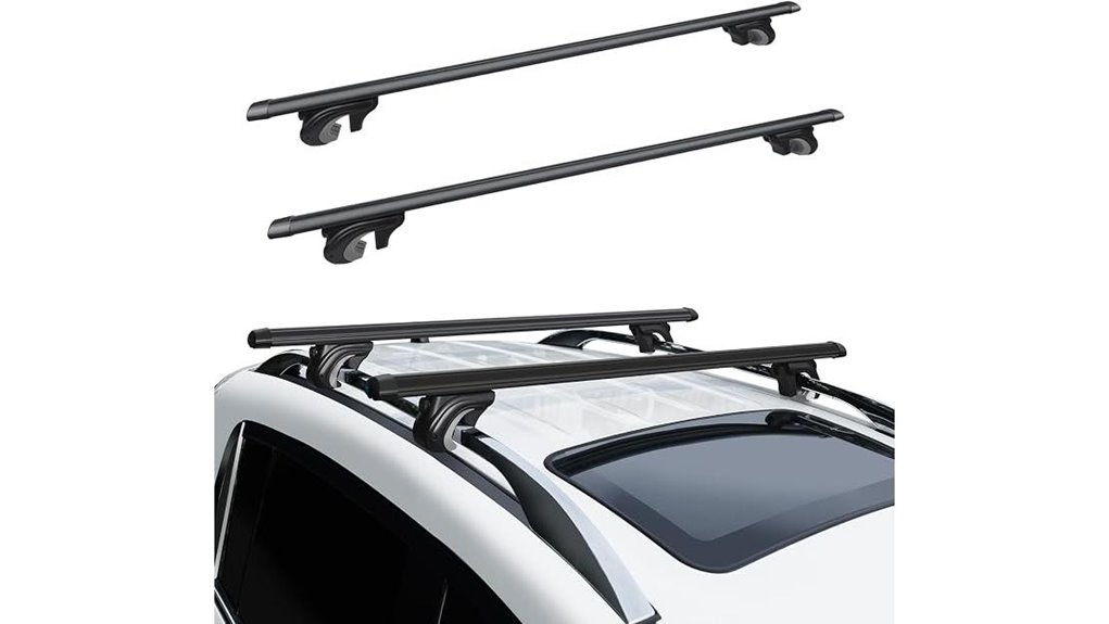 aluminum 56 inch 260lb rack