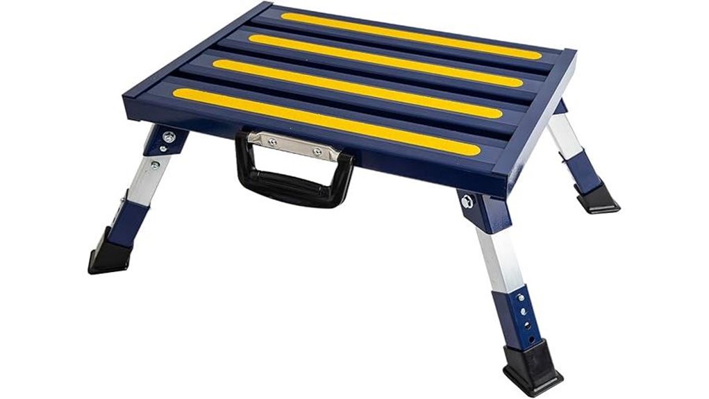 aluminum folding rv step