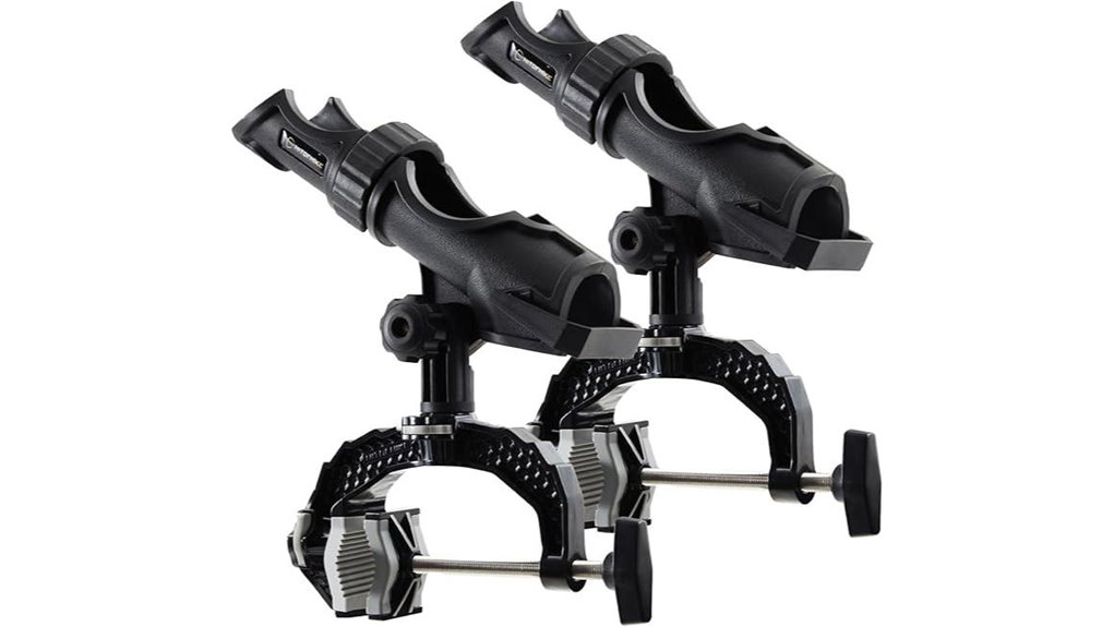 aluminum one click rod holder