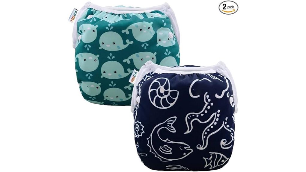 alvababy reusable swim 2 pack
