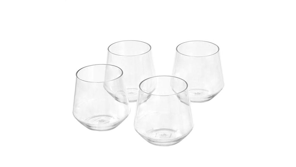 amazon basics 14oz glasses