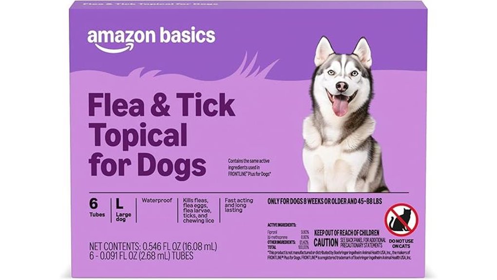 amazon large dog flea tick