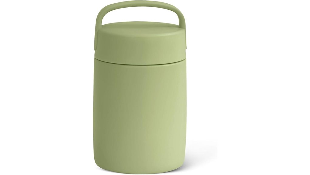 amazonbasics insulated 16oz jar