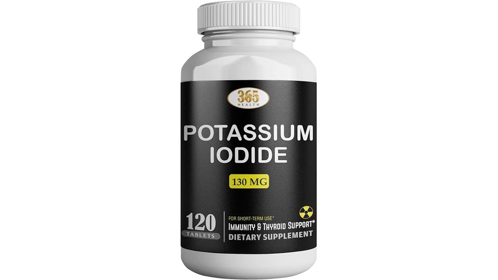 american 130mg iodide 120pcs