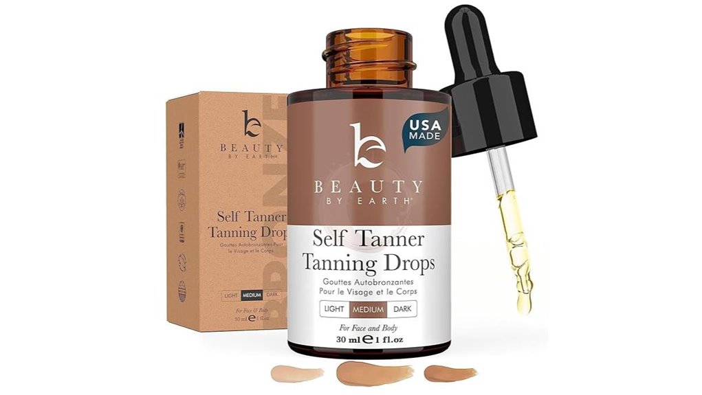 american natural tanning drops