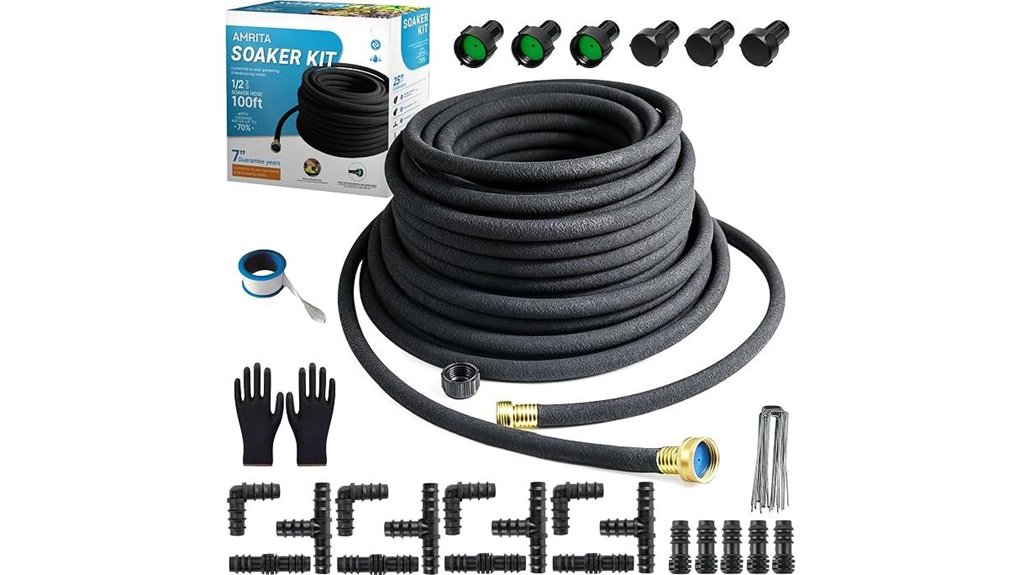 amrita 1 2 inch 100 foot soaker
