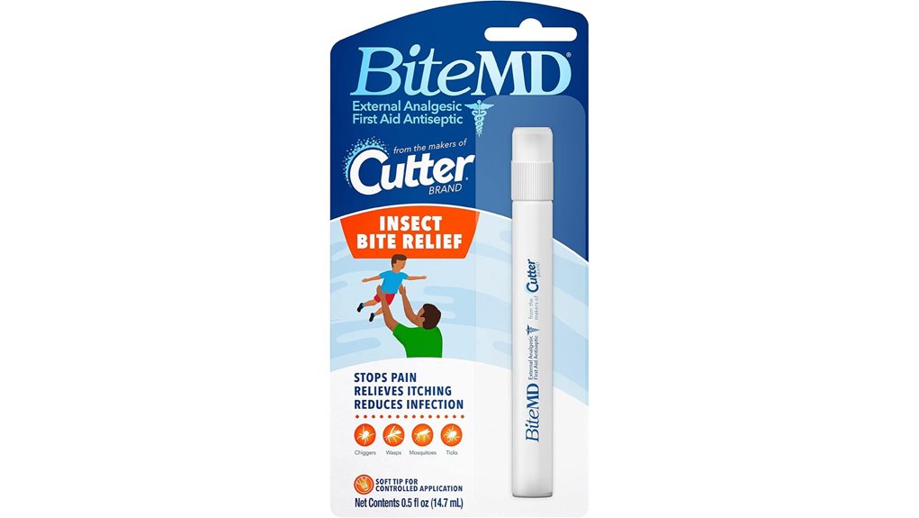 analgesic antiseptic bite stick