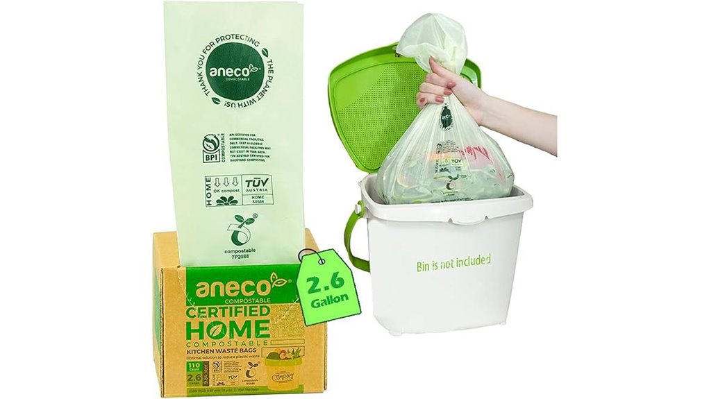 aneco compostable 2 6g 110