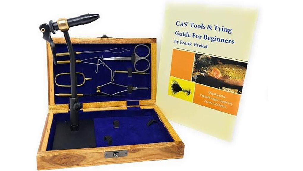anglers fly tying kit