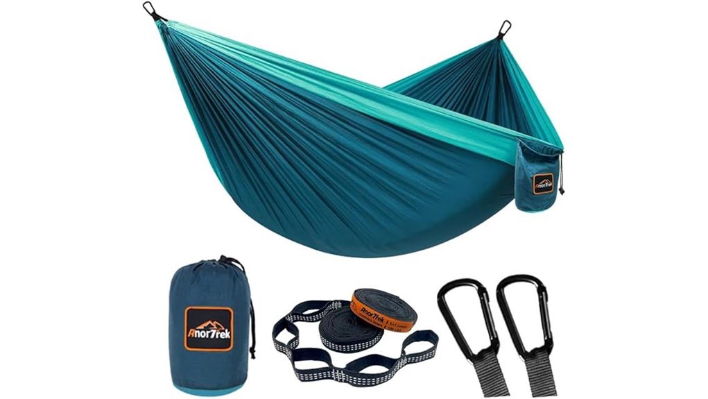 anortrek lightweight camping hammock