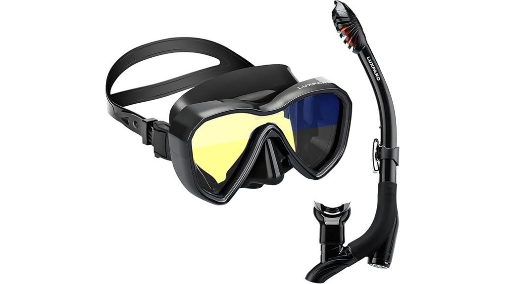 anti fog panoramic snorkel kit