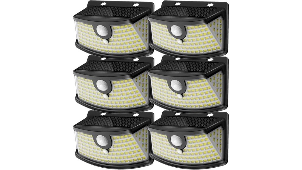 aootek solar 120led ip65