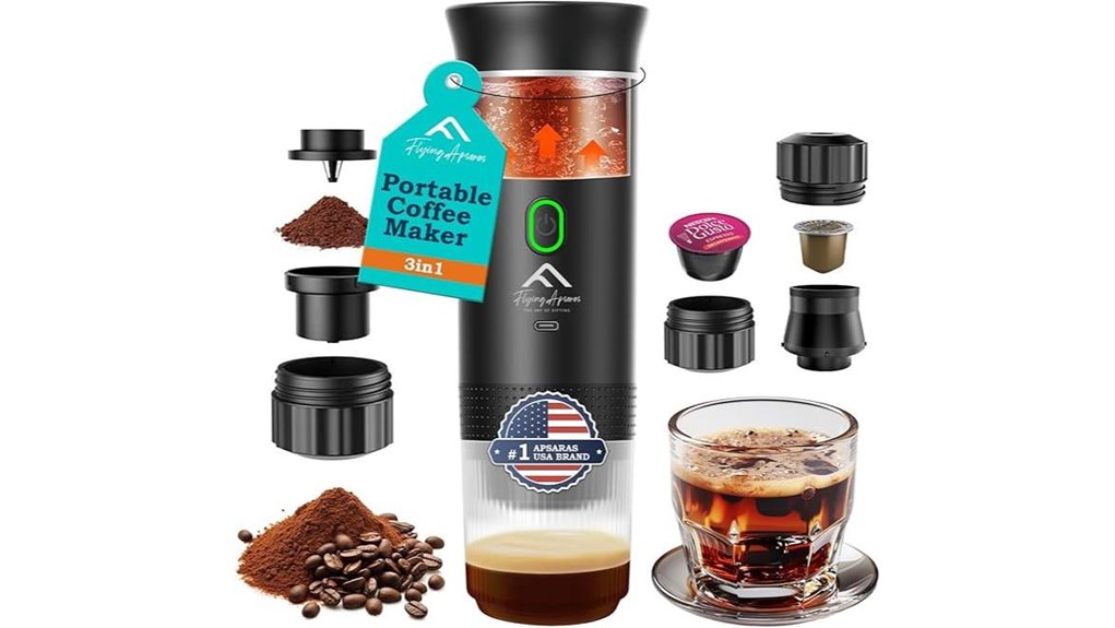 apsaras portable 20 bar espresso